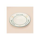 Evidea Kitchen Amiamo La Pasta Beyaz 27 CM Makarna Tabağı