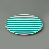 Evidea Kitchen Be Happy Yeşil 25 CM Servis Tabağı