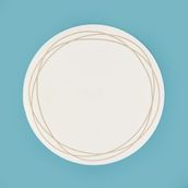 Evidea Kitchen Beyaz Krem 38 cm Yuvarlak Deri Supla