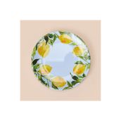 Evidea Kitchen Lemon Renkli 25 cm Servis Tabağı