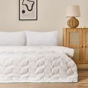 Evidea Soft 155x215 cm Beyaz Tek Kişilik Bambu Yorgan