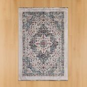 Evidea Soft 160x230 cm Gri Vintage Desenli Halı