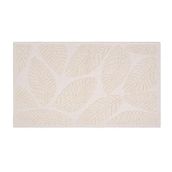 Evidea Soft 60x100 cm + 50x60 cm Kare Ekru 2'li Banyo Paspası