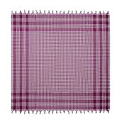 Evidea Soft Ekoseli Bordo 165x165 cm Piknik Örtüsü