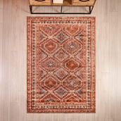 Evidea Soft Lalbahar Afgan Desenli Bej 160x230 cm Halı