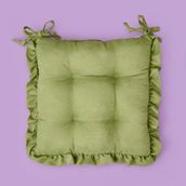 Evidea Soft Nora 40x40 cm Yeşil Sandalye Minderi