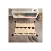 Evidea Soft Tufting Thek Ekru 60x90 cm Banyo Paspası