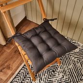 Evidea Traum Soft Antrasit 40x40 cm Sandalye Minderi