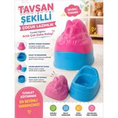 Evim 365 Tavşan Şekilli Kapaklı Lazımlık