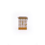 Evle ER043-T7 Bird Cage Desenli Dikdörtgen Metal Saklama Kabı