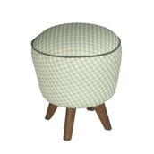 Evodeko Gri Retro Puf