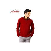 Evolite Fuga Bay Mikro Bordo Erkek Polar Sweater