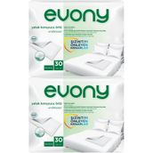 Evony 2x30 Adet 60x90 cm Hasta Yatak Koruyucu Örtü