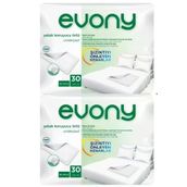 Evony 60x90 cm 30'lu 2 Paket Yatak Koruyucu Örtü