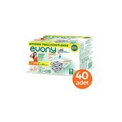 Evony Trendy Elastik Kulaklı 40 Adet Maske zebra desen