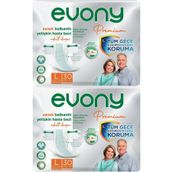 Evony Yetişkin Bel Bantlı Tekstil Yüzey L 2x30 Adet Hasta Bezi