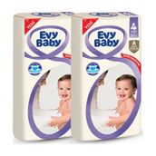 Evy Baby No:4 Maxi 108 Adet Bebek Bezi