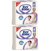 Evy Baby No:6 XLarge 56 Adet Bebek Bezi