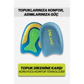 Exland Topuk Dikeni İçin Silikon Jel Tabanlık – Ortopedik Topukluk, Topuk Koruyucu ve Yükseltici