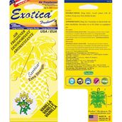 Exotica Fresheners Palm Tree Vanilla Oto Asma Koku (Made In Usa)