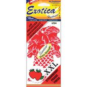 Exotica Fresheners Palm Tree XXL Strawberry Oto Asma Koku (Made In Usa)