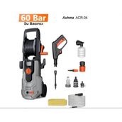 Extra Basınçlı Araç Yıkama Makinesi | 60 Bar 1100W Yüksek Basınçlı Yıkama | Köpük Taban