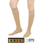 Exxen Diz Altı Variss Çorabı Orta Basınç Ccl2 Burnu Kapalı (TEN RENGİ - ÇİFT BACAK) Elit Seri