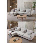 Eymense Flexy Köşe Koltuk Takımı KREM