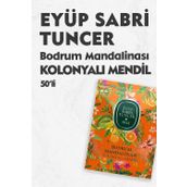 Eyüp Sabri Tuncer 50'li Bodrum Mandalinası Kolonyalı Mendil