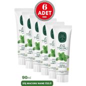 Eyüp Sabri Tuncer 6x90 ml Doğal Nane Özlü Diş Macunu