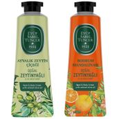 Eyüp Sabri Tuncer Bodrum Mandalinası 50 ml El ve Vücut Kremi + Ayvalık Zeytin Çiçeği 50 ml Krem