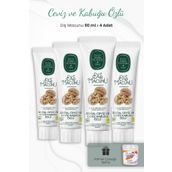 Eyüp Sabri Tuncer Ceviz ve Kabuğu Özlü 4x90 ml Diş Macunu + Pamuk Çubuğu