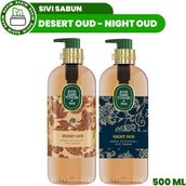 Eyüp Sabri Tuncer Desert Oud 500 ml Sıvı Sabun + Night Oud 500 ml Sıvı Sabun