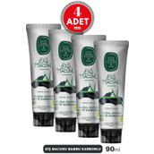 Eyüp Sabri Tuncer Doğal Bambu Karbonlu 4x90 ml Diş Macunu