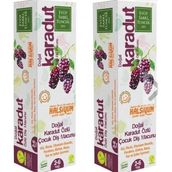 Eyüp Sabri Tuncer Doğal Karadut Özlü 2x60 ml 2-6 Yaş Diş Macunu