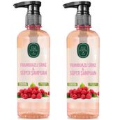 Eyüp Sabri Tuncer Frambuazlı Sirke 2x500 ml Süper Şampuan