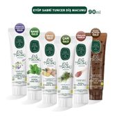 Eyüp Sabri Tuncer Karbonlu + Cevizli + Himalayalı + Kakaolu + Lavantalı + Naneli 6x90 ml Diş Macunu