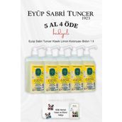 Eyüp Sabri Tuncer Klasik Limon Kolonyası Bidon 1 lt 5 Al 4 Öde ve Rosie Pamuk