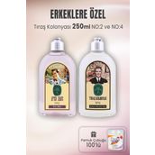 Eyüp Sabri Tuncer Tıraş Kolonyası No 2, No 4 ve Pamuk Çubuğu 100' lü