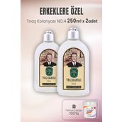 Eyüp Sabri Tuncer Tıraş Kolonyası No: 4 x 2 Adet ve Pamuk Çubuğu 100' lü