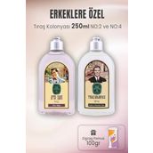 Eyüp Sabri Tuncer Tıraş Kolonyası No:2, No:4 ve Zigzag Pamuk 100 gr