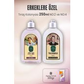 Eyüp Sabri Tuncer Tıraş Kolonyası No:2, No:4 ve Zigzag Pamuk 200 gr
