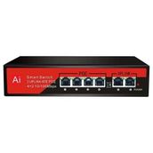 Ezcool EZ-04PSE 4 Port 4FE+2FE Megabit PoE 65 W Switch