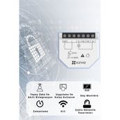 Ezvız T36 Çift Kanallı Wi-Fi Akıllı Röle Modülü – Mobil Uygulama Uyumlu, Uzaktan Kontrol, Kompakt Tasarım | Fynix Teknoloji - 1 Adet