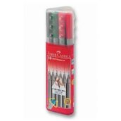 Faber Castell 0.4 mm 10 Adet 10 Renk Kutu Grip Finepen