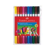 Faber-Castell 10'lu Çift Uçlu Keçeli Boya Kalemi