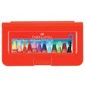 Faber Castell 12 li Plastik Kutulu Pastel Boya