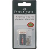 Faber-Castell 185685 Metal Kalemtraş + Silgi Seti
