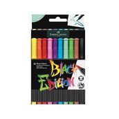 Faber Castell Black Edition 10'lu Keçeli Kalem