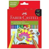 Faber Castell Comfort 6 Neon 6 Metalik 12 Klasik 24'lü Keçeli Kalem